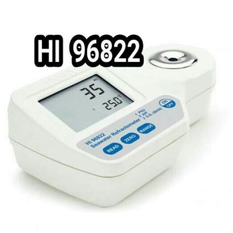 hanna refractometer hi 96822|glycol refractometer chart.